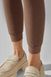 Термолегінси на хутрі бежеві LEGGINGS THERMO TWILL LEGS 667, Бежевий, L/XL