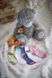 Шкарпетки дитячі (1Пар) 01122 Anabel Arto, Білий з бірюзовим (серця), 8