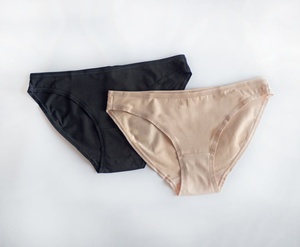 Peony/black cotton panties (2pcs) 129 C COTTON Kleo, COLOR MIX, L