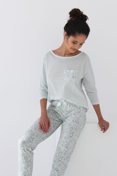 Cotton pajamas Flora Sensis S2020261, М'ята, M