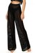 Beach trousers black Ingrid Jasmine 6041/41, Чорний, M