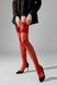 Red belted stockings DESIGN LINE 1720 LEGS 20 den, Red, 1/2