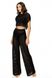 Beach trousers black Ingrid Jasmine 6041/41, Чорний, M