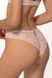 Rose powder lace Brazilian panties Milena Jasmine 2212/10, Рожева пудра, M