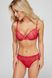 Red lace Brazilian panties MEMORY Kleo 3473, Red, L