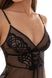 Black translucent lace nightgown Rozalia Jasmine 8125/38, Black, M