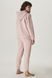 Флісовий теплий костюм ніжно-рожевий Obrana 604-6208-1, ніжно-рожевий, S