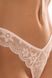 Milky lace thong panties Shade Jasmine 2121/10, Milk, L