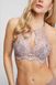 Eliza bra-top on a duplicated cotton base, gray-pink NATURE SOUL Kleo 3460, Gray, 70B