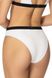 Swimming trunks white and black Hilery Jasmine 6414/20, Біло-чорний, L