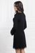 Сукня чорна для дому та сну з віскози Jasmine Elizabeth 7001/62, Черный, L