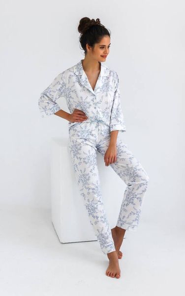 Blue cotton pajamas Rosie Sensis S2020239, Blue, XL