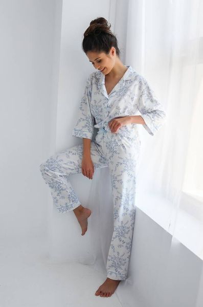 Blue cotton pajamas Rosie Sensis S2020239, Blue