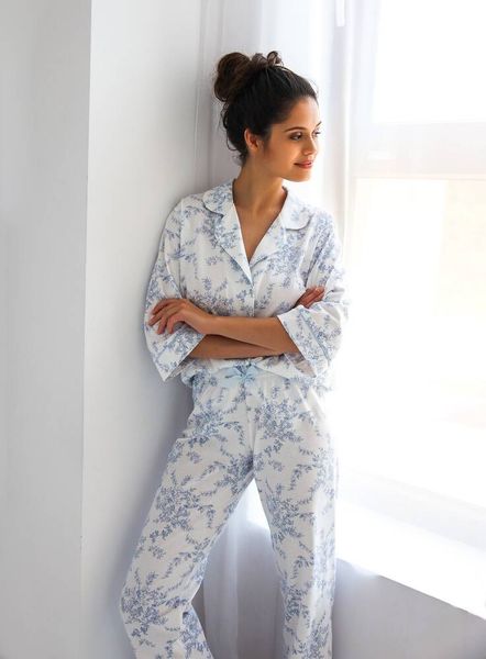 Blue cotton pajamas Rosie Sensis S2020239, Blue, XL