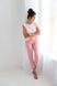 Cotton pajamas with apricot trousers Elena Sensis S2020227, Абрикосовий