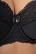 MACY 1301/14 полумягкий бюстгальтер black с кружевом Jasmine lingerie, Черный, 70D