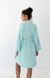 Bathrobe terry Michie Sensis S2020145, Mint, S-M