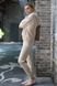 Кашемировый костюм с капюшоном AmiLia 8914, Light beige, M