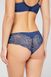 Stylish comfortable Brazilian panties Moonlight with medium fit dark azure Kleo 3354, Blue, L