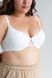 Smooth bra with thin foam white Nana 410370, White