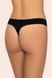 Cream/black cotton thong panties (2pcs) 131 C COTTON Kleo, COLOR MIX, L