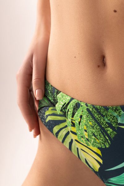 Green Brazilian swim trunks Delice Jasmine 6417/12, Green, L