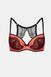 Kleo SO SEXY COQUETTE 2734.00.01 P-up bra with open neckline based on molded cups, Red, 75B