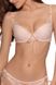 Push-up bra molded cup JAME rose powder Jasmine 1116/10, Рожева пудра