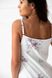Сорочка із якісного матового атласу Moya Sensis S203001, Білий, S