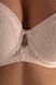 Bra molded cup without push-up milk EVIN Jasmine 1123/32, Milk, 70D