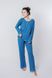 Пижама женская синяя Luna Mario LP-001, океан, M
