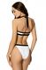 Soft swimming bra white and black SUZY Jasmine 6321/20, Біло-чорний, 70B