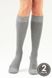 Гольфи жіночі бавовняні сірі KNEE HIGH LEGS 108 (2пари), серый, 36-40