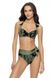 Swimming bra with molded cups green LORI Jasmine 6361/31, Green, 75D