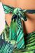 Green one-piece swimsuit Adriana Jasmine 6508/12, Green, L