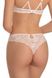 Milky lace thong panties Adelia Jasmine 2122/10, Milk, L