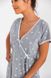 Нічна сорочка для вагітних і годуючих мам сіра Eleanor Sensis S2020177, серый, S