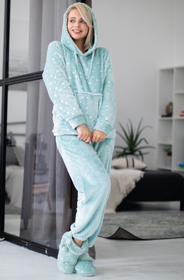 Warm and cozy suit mint ice cream Naviale STARS LH501-01, Mint, L