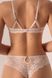 Rose powder lace thong panties Adelia Jasmine 2122/10, Рожева пудра, L