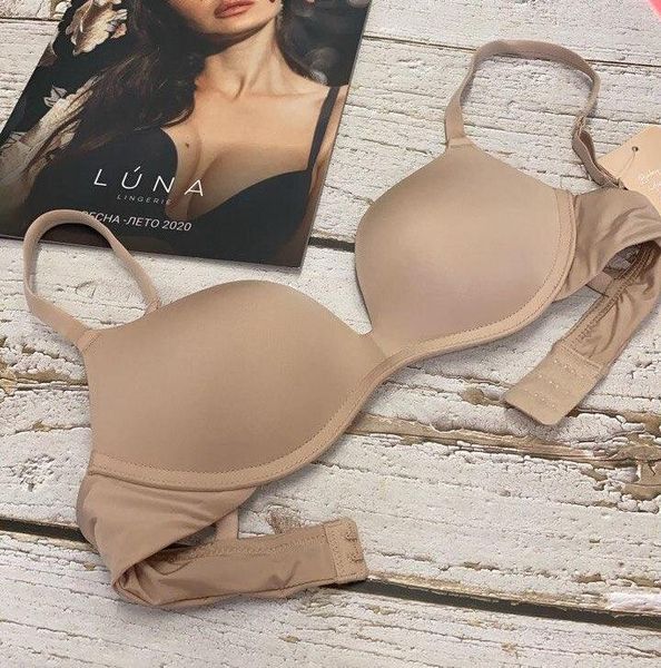 Бюстгальтер push-up з м'якою формованою чашкою бежевий Luna L1507A Azalea