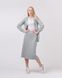 Комплект юбка плиссе и кардиган “Серого” цвета LikeOn 21040, серый, S