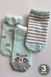 Cozy cotton socks with raccoons SOCKS EXTRA LOW (3 pairs) LEGS 125, Mint, 36-40