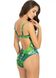 One-piece swimsuit green Gelian Jasmine 6505/12, Green, 70B