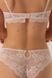 Rose powder lace Brazilian panties Lesly Jasmine 2233/10, Рожева пудра, L