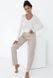 Cotton pajamas Dinah Sensis S2020290, Beige