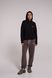 Women's jogging trousers three-thread Americano loop Luna LC001, coffee, XL