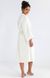 Bathrobe made of bamboo terry fabric cream Eva Sensis S2020230, Кремовий, S-M