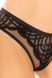 Lace Brazilian panties Denira black Jasmine 2219/29, Black, L