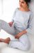 Пижама из хлопка серая Sleeping Sensis S2020196, серый, S