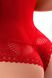 Кружевное полупрозрачное боди красное Eliana Jasmine 8916/32, Красный, 75A